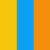 jaune bleu orange